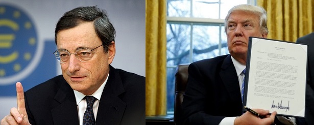 Draghi and Trump cause chaos